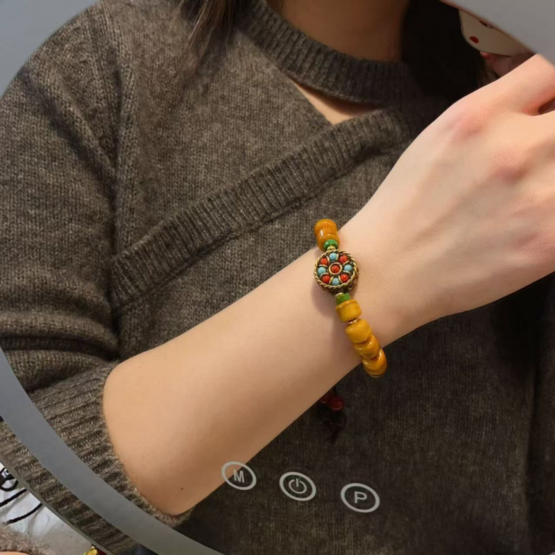 Yak Bone Matching Nepal Bracel - Men Accessories Nepal 评论和价格
