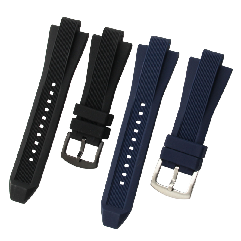 13x29mm Silicone Watch Strap f - Men Accessories Mk 评论和价格