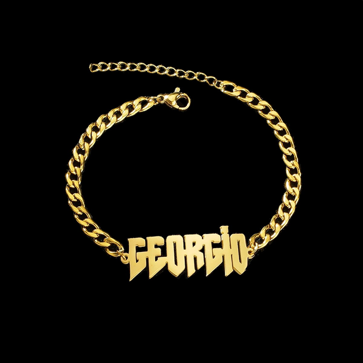 Custom Nameplate Bracelet For  - Men Accessories Name 评论和价格