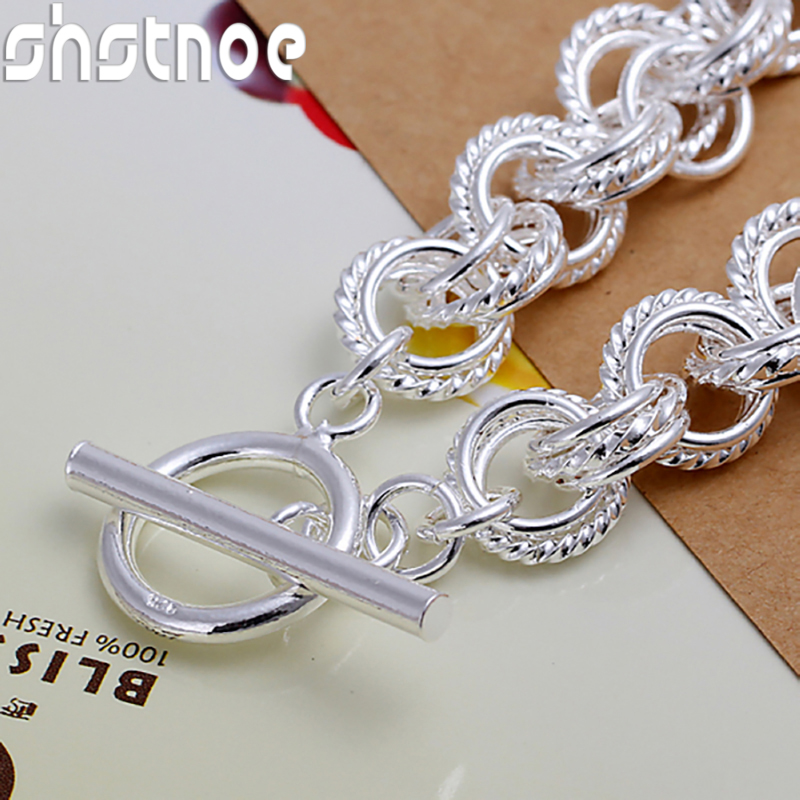 High Quality 925 Sterling Silv - Men Accessories Chain And Bracelet 评论和价格