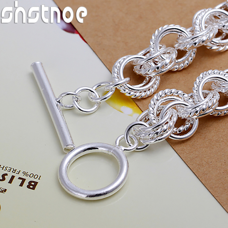 High Quality 925 Sterling Silv - Men Accessories Chain And Bracelet 评论和价格