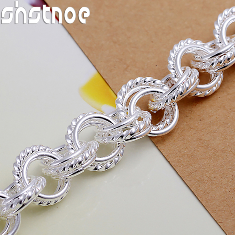 High Quality 925 Sterling Silv - Men Accessories Chain And Bracelet 评论和价格