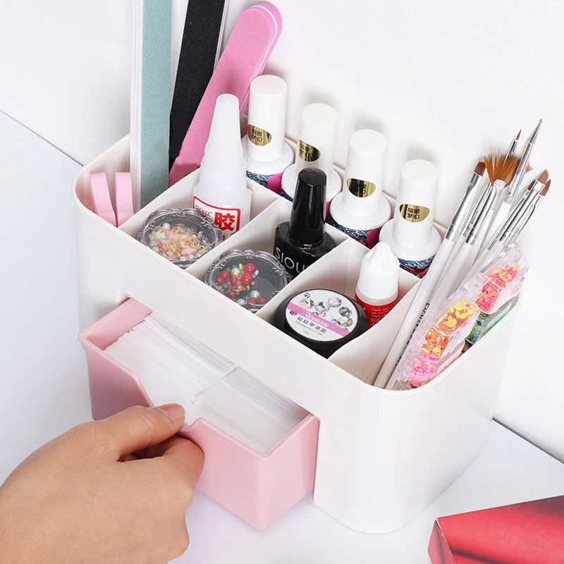 Nail Art Organizer Desktop Dra - Men'S Accessories Drawer Organizer 评论和价格