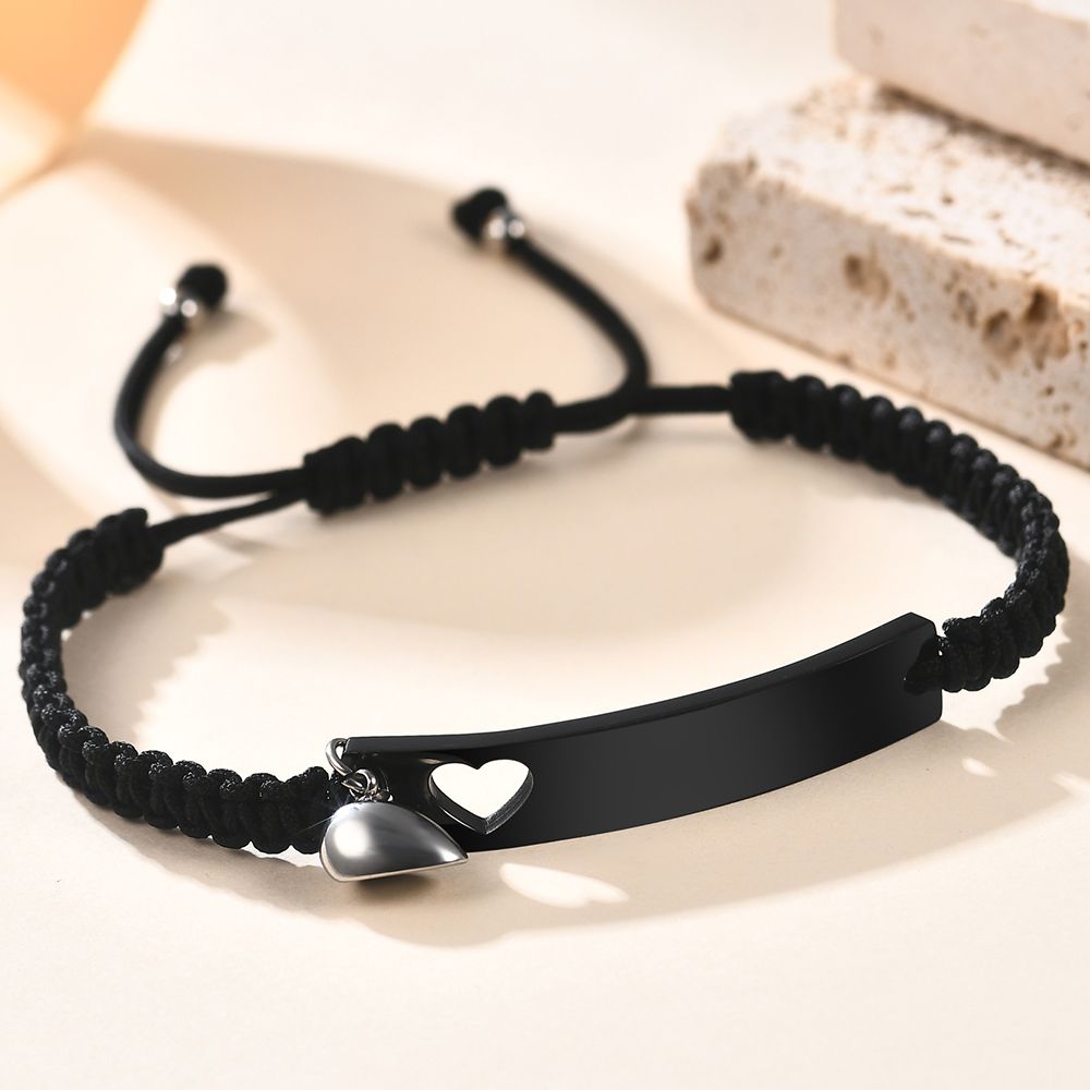 Custom Stainless Steel Couple  - Men Accessories Chain And Bracelet 评论和价格